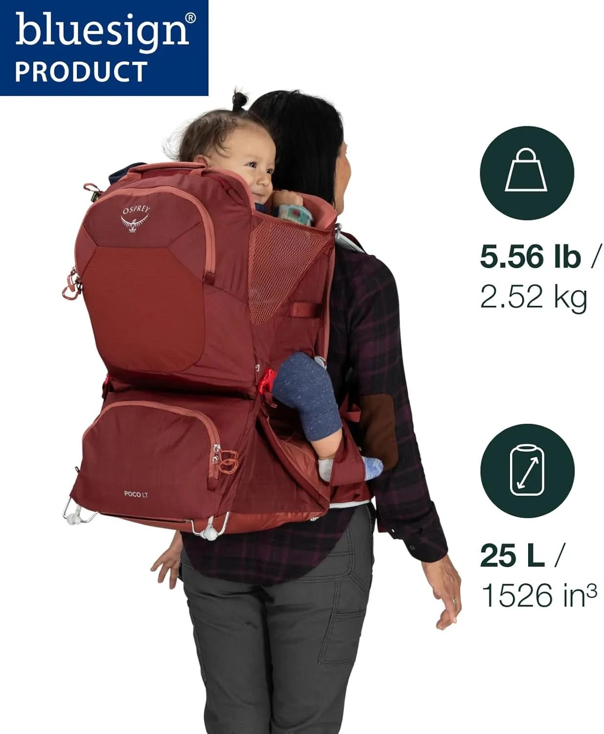 Osprey Poco LT Lightweight Child Carrier Backpack