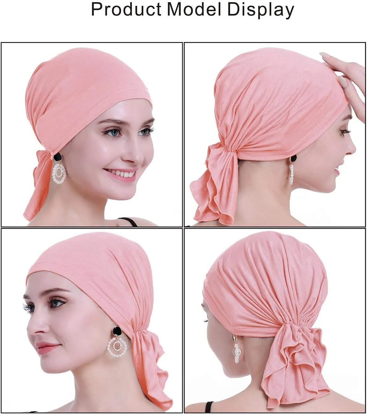 osvyo Chemo Headscarf for Women Hair Loss - Cancer Slip On Headwear Turbans Sealed Packaging