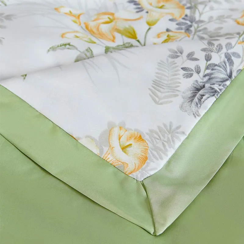 Pastoral Floral Soft Summer Quilt Bedding