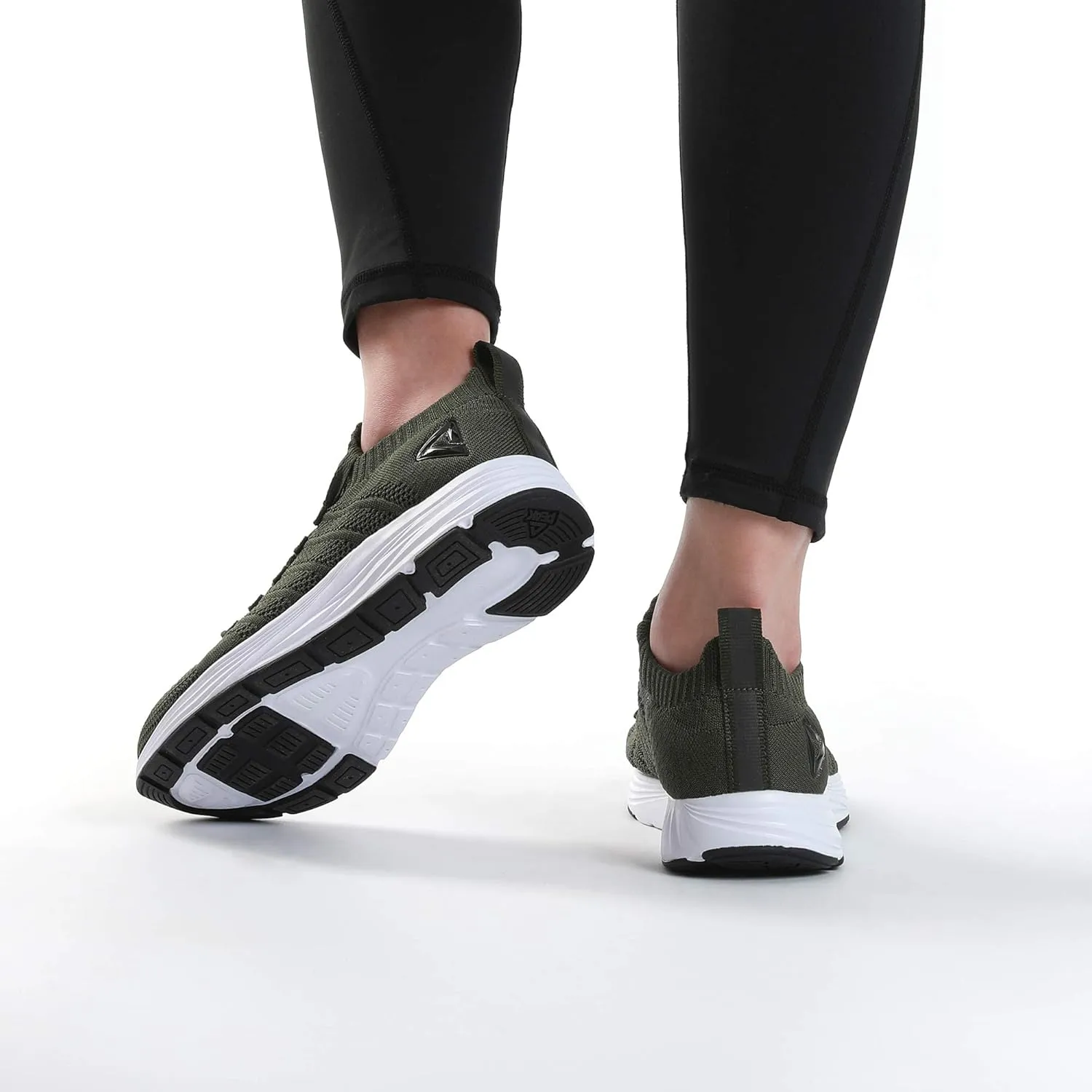 PEAK Womens Lightweight Walking Shoes - Comfortable Slip-on Sneakers for Running, Tennis, Gym, Casual Workout
