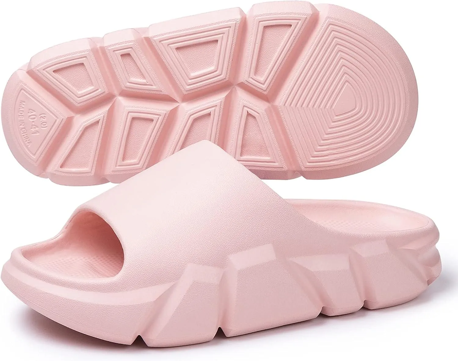 Pillow Slippers for Women and Men,Cloud Slippers Shower Shoes women Non-Slip Soft Thick Sole Home House Cloud Cushion comfy slippers for women