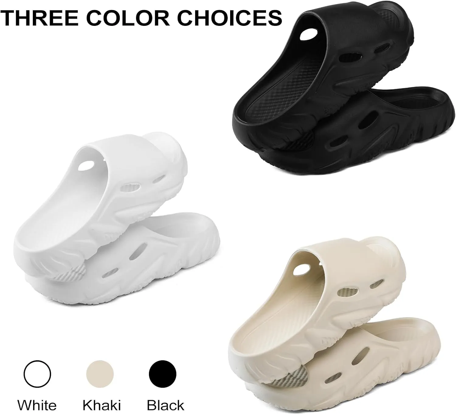 Pillow Slippers for Women and Men,Cloud Slippers Shower Shoes women Non-Slip Soft Thick Sole Home House Cloud Cushion comfy slippers for women