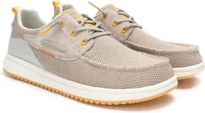 PITAS Bay Men’s Loafers | Casual Slip-On Shoes | Breathable & Comfortable Loafers for Men | Beige