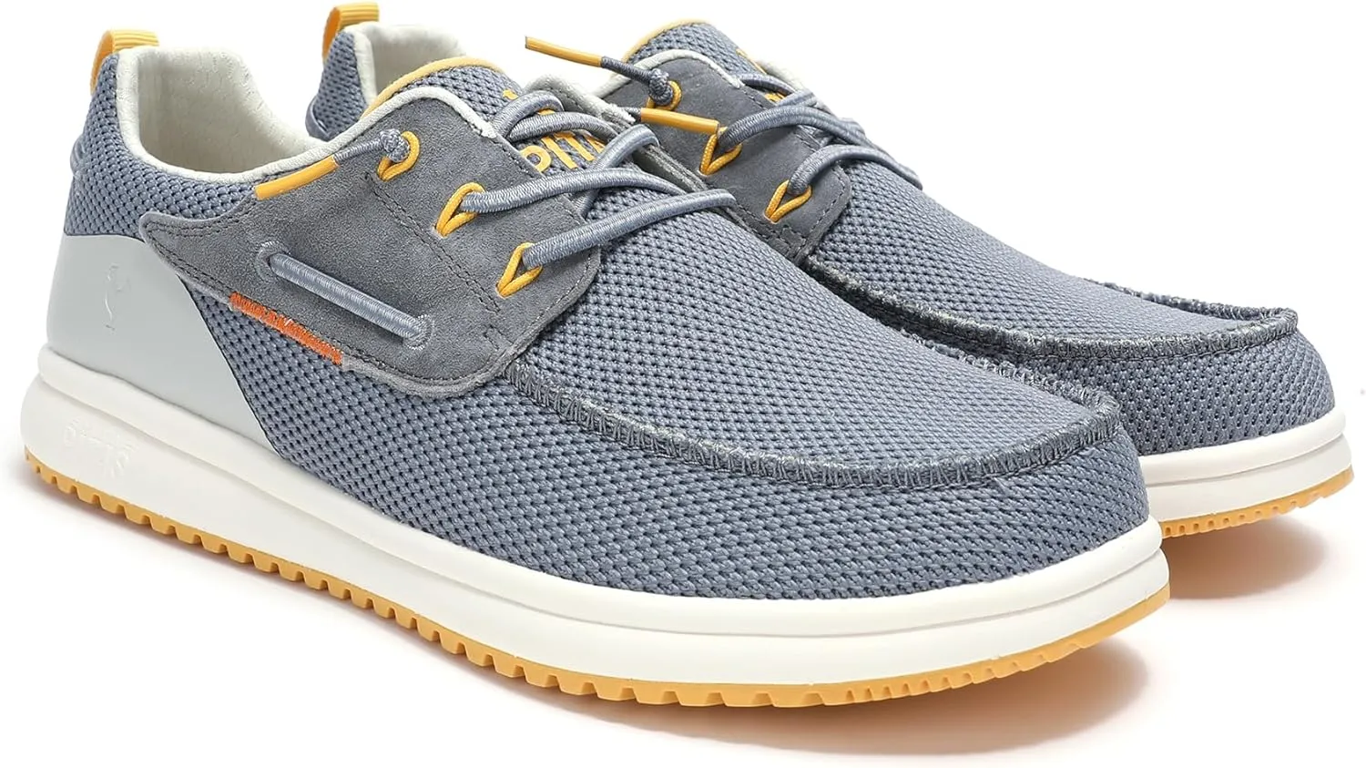 PITAS Bay Men’s Loafers | Casual Slip-On Shoes | Breathable & Comfortable Loafers for Men | Blue
