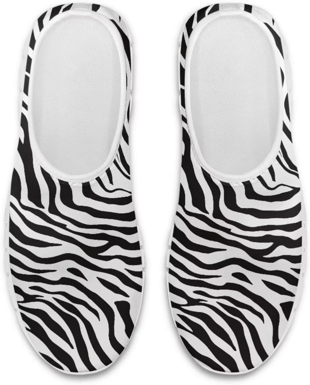 Pop Leopard Print Slip on Shoes Women Low Top Casual Mesh Shoes with Arch Support Insole Business Work Outdoor Sneaker