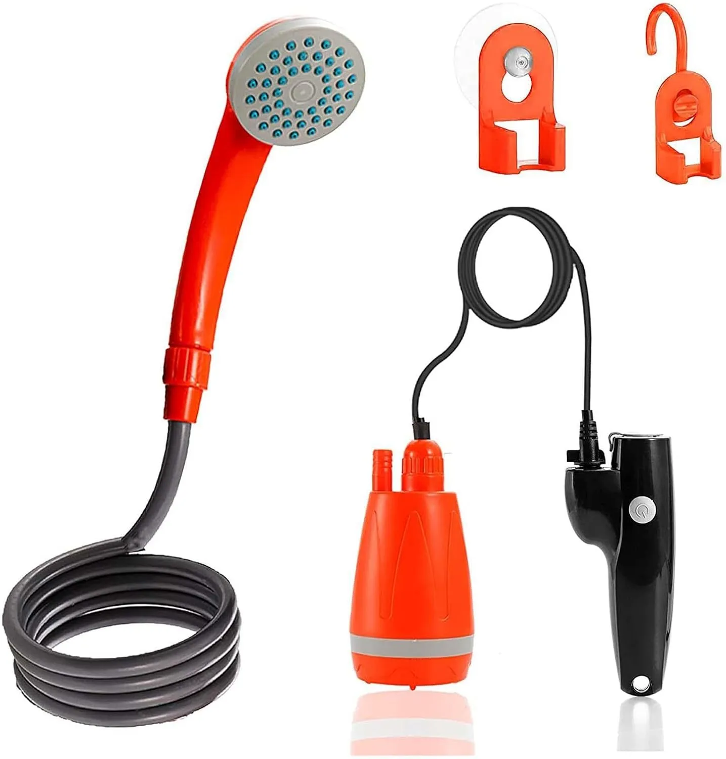 Portable Shower for Outdoor Activities with Practical Container