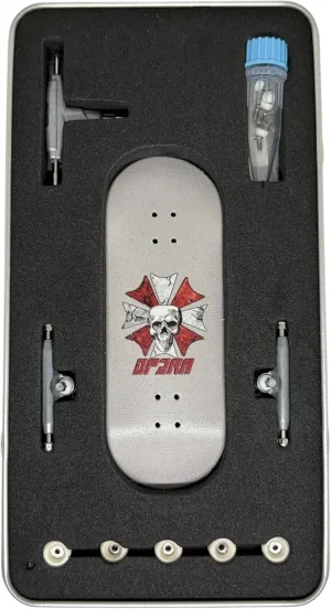 Pro Fingerboard Complete Set, 34x96mm Maple Wooden Deck 5 Layers, 4.0 Trucks Regular Kingpins, Urethane Wheel-Op3ra v2-1982