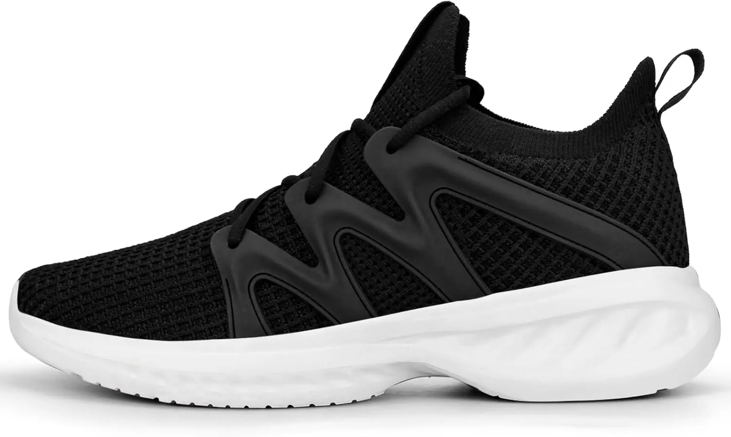 Pujcs Men's Slip on Walking Shoes Lightweight Breathable Non Slip Running Shoes Athletic Gym Tennis Shoes Sneakers for Men