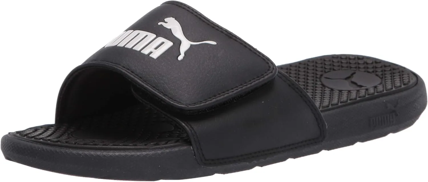 PUMA Unisex-Child Cool Cat Hook and Loop Slide Sandal