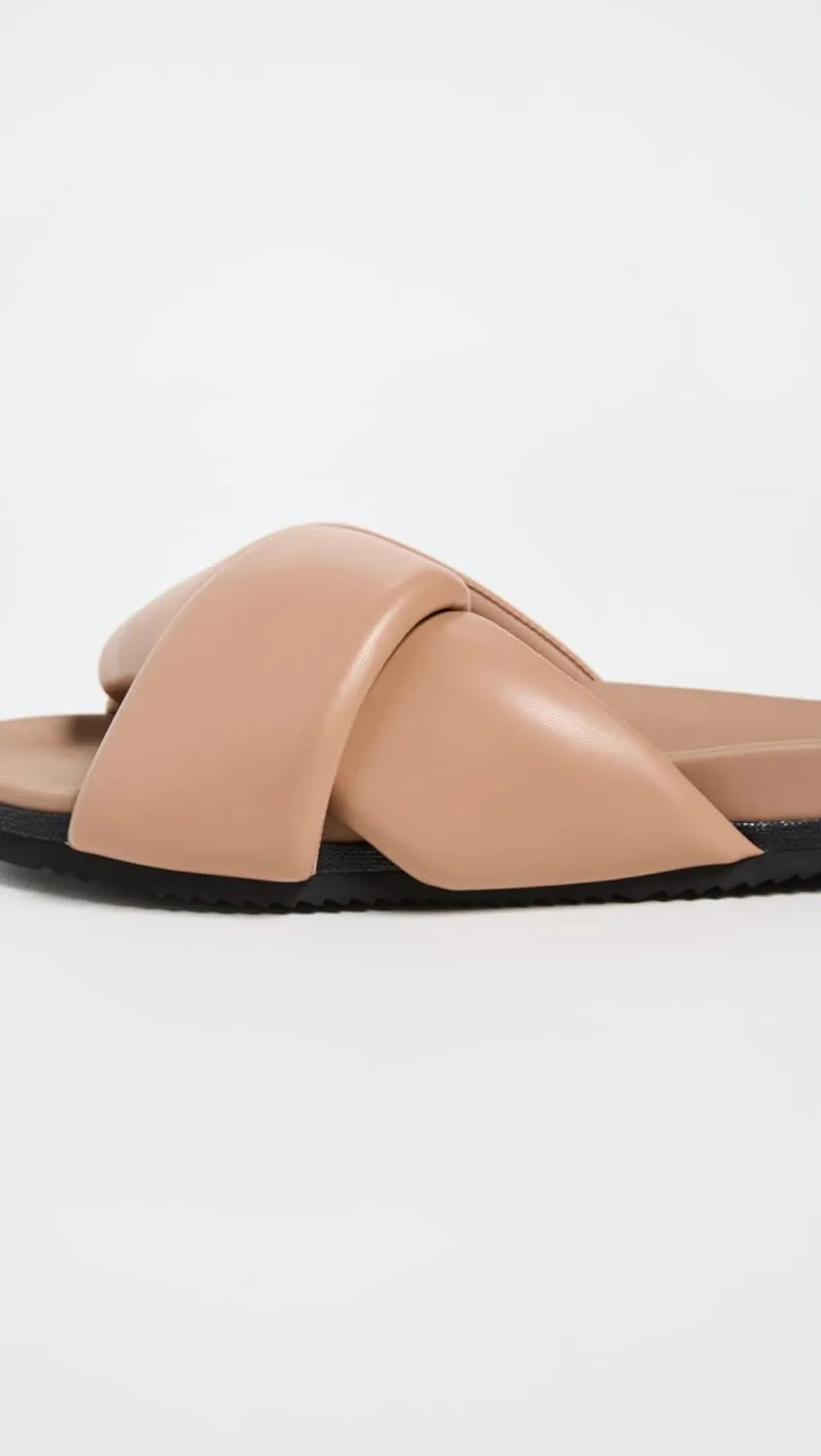 R0AM Women's Foldy Puffy Slides