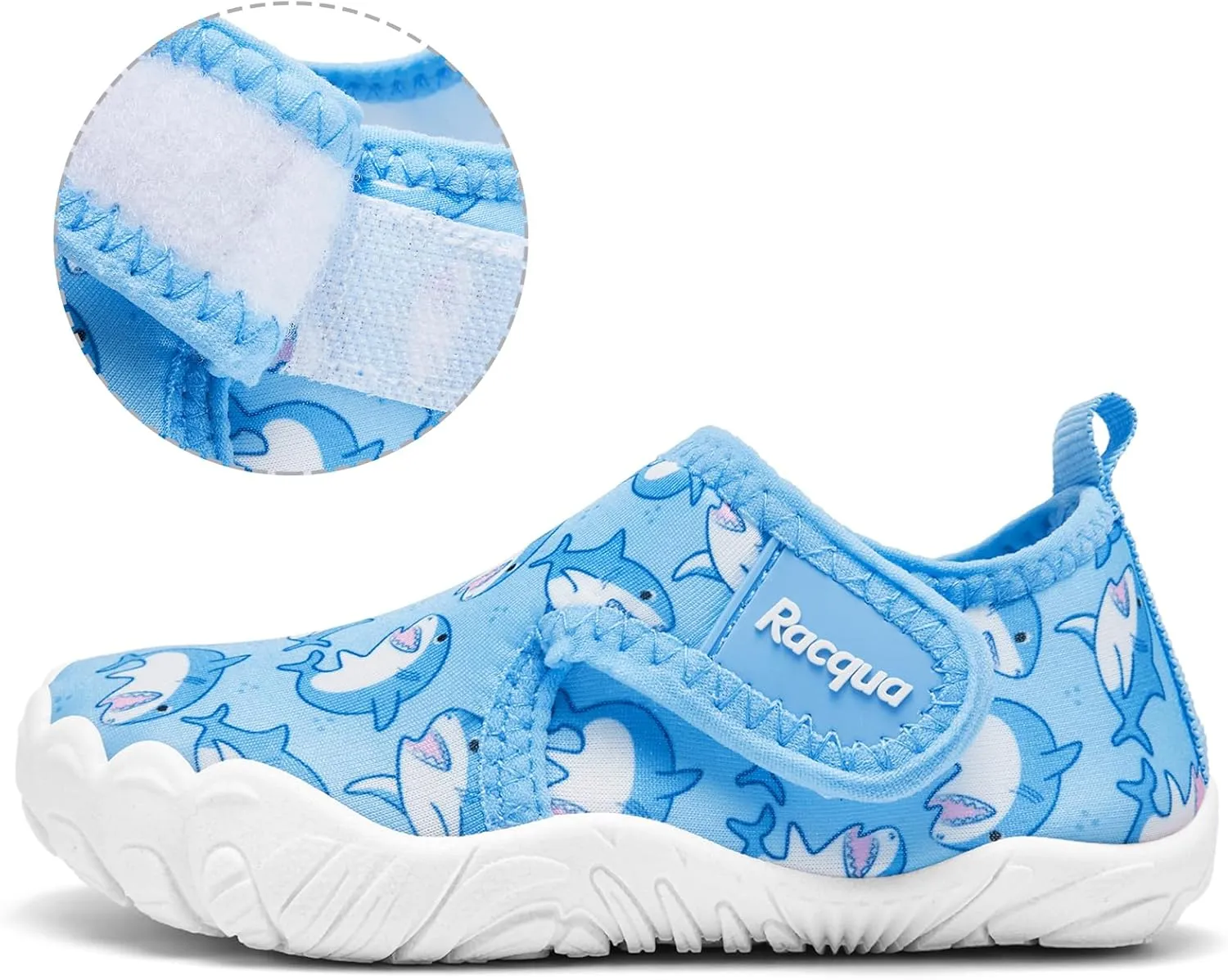 Racqua Toddler Boys Girls Water Shoes Slip-On Quick Dry Aqua Kids Shoes Lightweight Breathable Swim Shoes(Toddler/Little Kid)