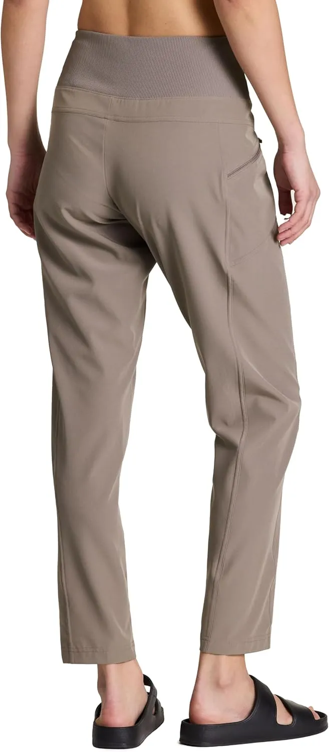 RBX Active Women's Ankle Pant, Lightweight Quick Drying Stretch Woven Casual Weekend Pant with Pockets