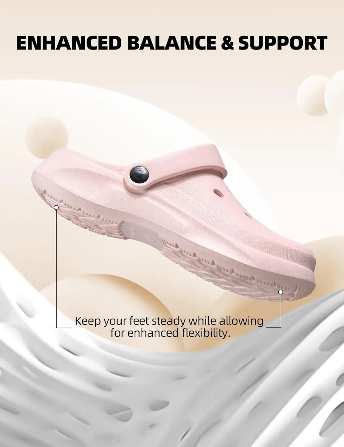 RCEBOT Unisex Garden Clogs Breathable Quick Drying Garden Shoes with Arch Support for Men and Women