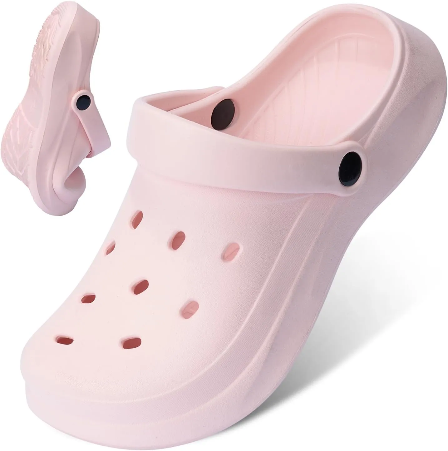 RCEBOT Unisex Garden Clogs Breathable Quick Drying Garden Shoes with Arch Support for Men and Women