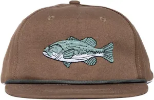 Realtree Camo Rope Hat – Vintage Flat Brim, Adjustable Snapback, Lightweight Outdoor Cap for Hunting, Fishing, and Boating