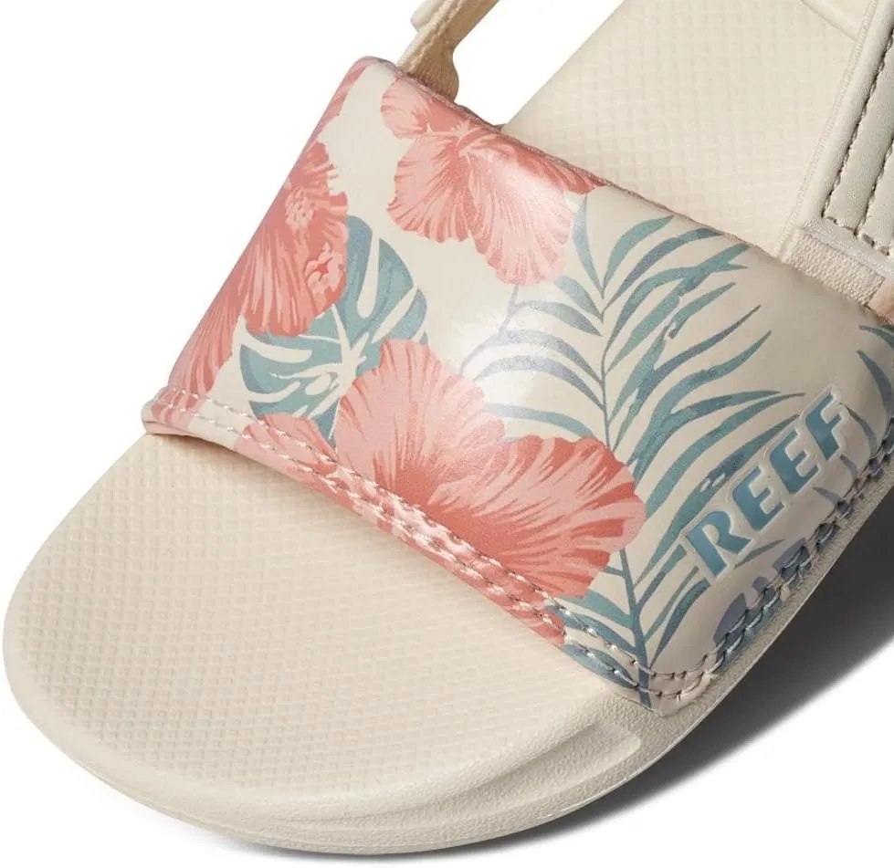 REEF Toddler/Little Kid One Slide Sandal, Lightweight & Water Friendly, Backstrap