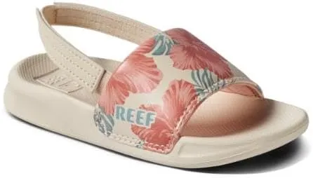 REEF Toddler/Little Kid One Slide Sandal, Lightweight & Water Friendly, Backstrap
