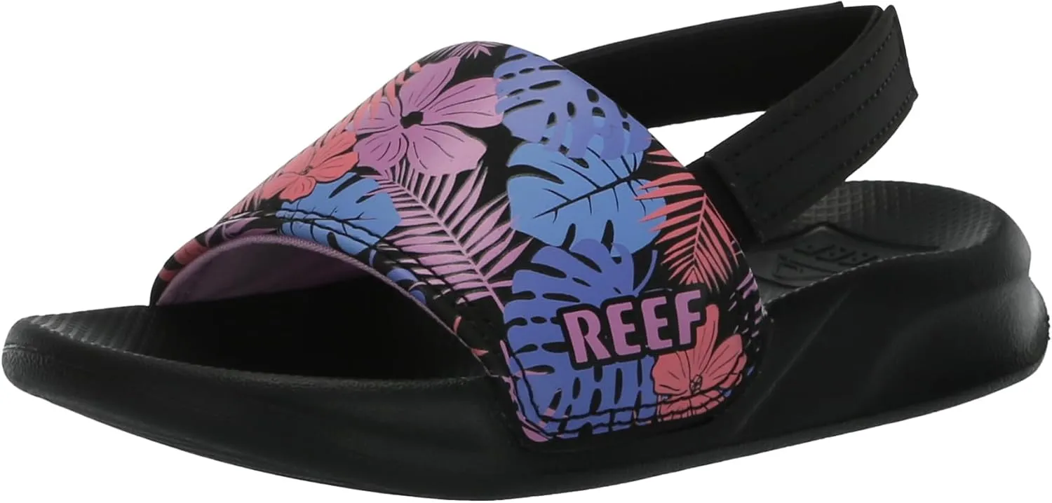 REEF Toddler/Little Kid One Slide Sandal, Lightweight & Water Friendly, Backstrap