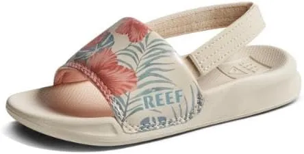 REEF Toddler/Little Kid One Slide Sandal, Lightweight & Water Friendly, Backstrap