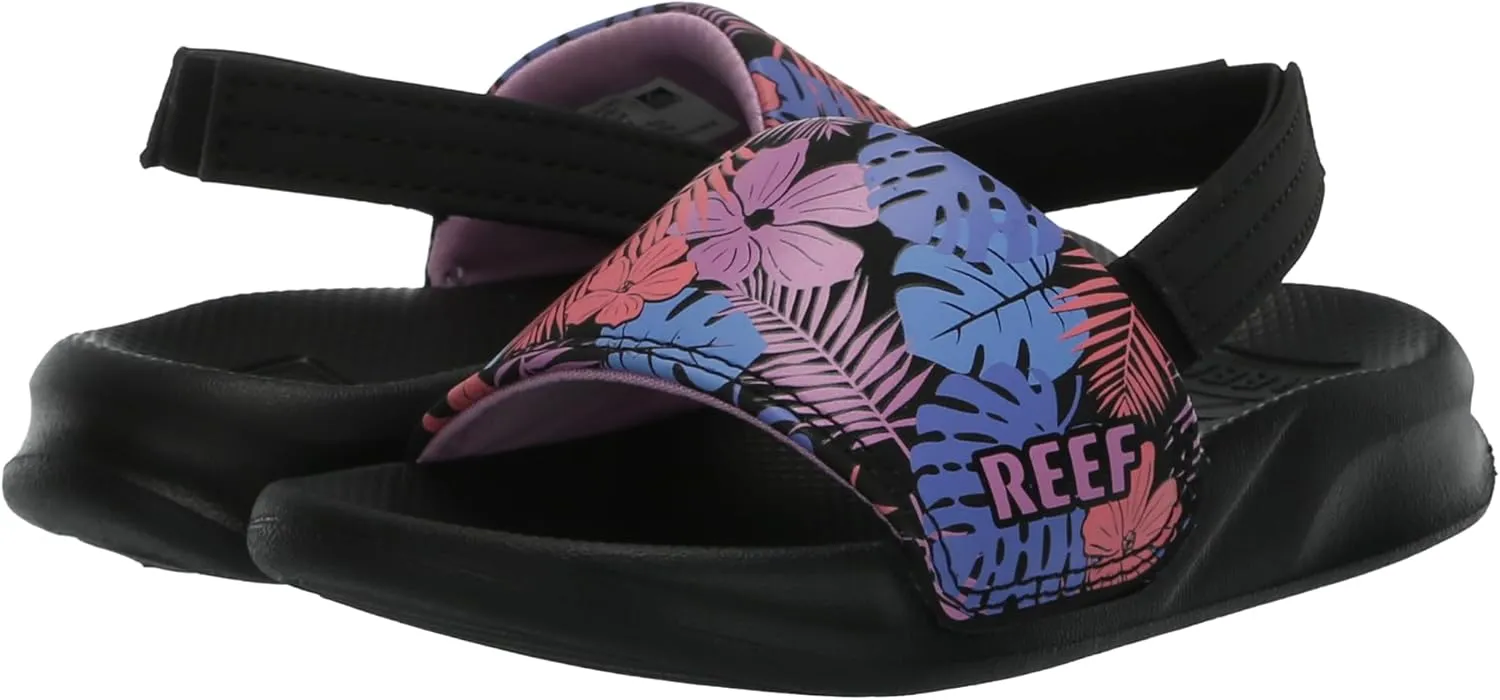 REEF Toddler/Little Kid One Slide Sandal, Lightweight & Water Friendly, Backstrap