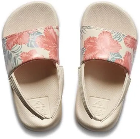 REEF Toddler/Little Kid One Slide Sandal, Lightweight & Water Friendly, Backstrap