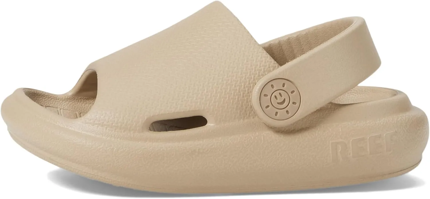 REEF Toddler/Little Kid Rio Slide Sandal, Super Soft Molded EVA Footbed, Lightweight, Water Friendly, Backstrap