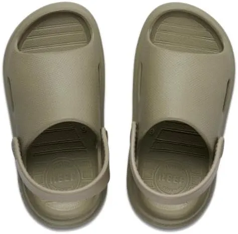 REEF Toddler/Little Kid Rio Slide Sandal, Super Soft Molded EVA Footbed, Lightweight, Water Friendly, Backstrap