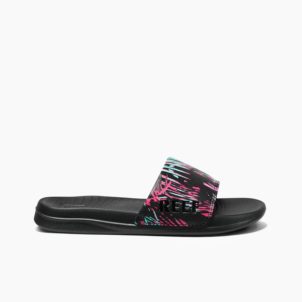 REEF Women One Slide - Palm Fronds