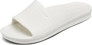 Reef Women's Water Scout Slide Sandal, White, 9