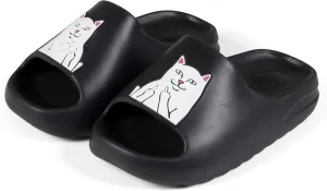 RIPNDIP Lord Nermal Cloud Slides (Black)