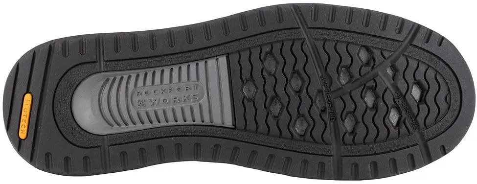 Rockport Men's Langdon Safety Toe Casual Work Slip-On