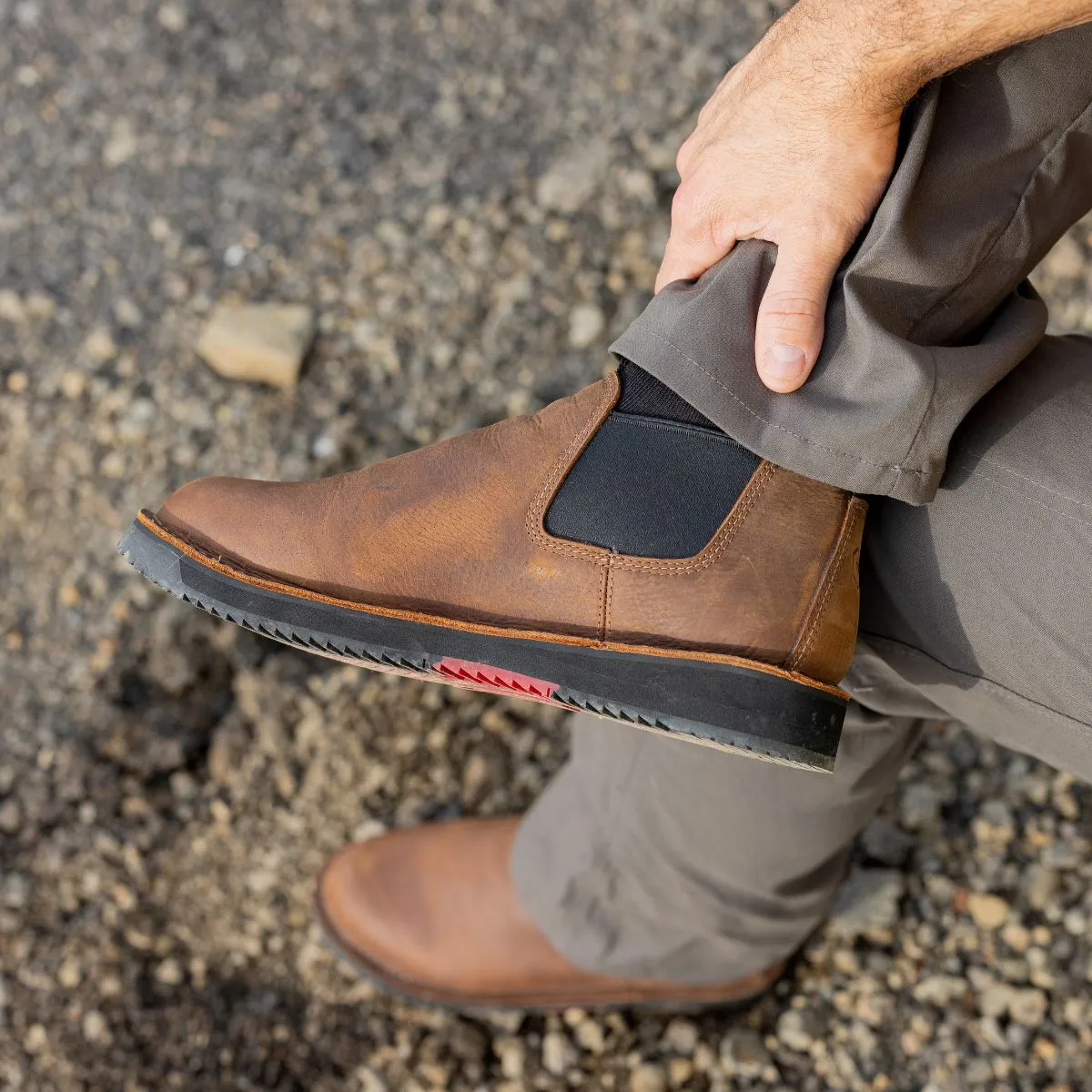 Romeo Heritage Leather Slip-On Shoe – Brown