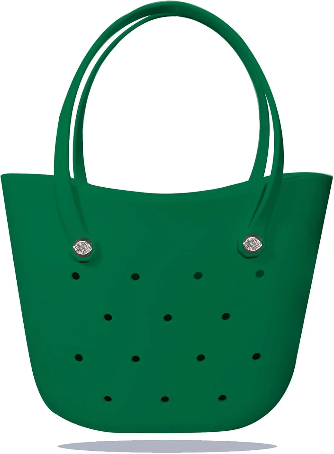 Rubber Beach Bag Large Waterproof Lightweight Washable Durable Bogo Bag Women Rubber Tote Bag for Beach, Pool, Gym