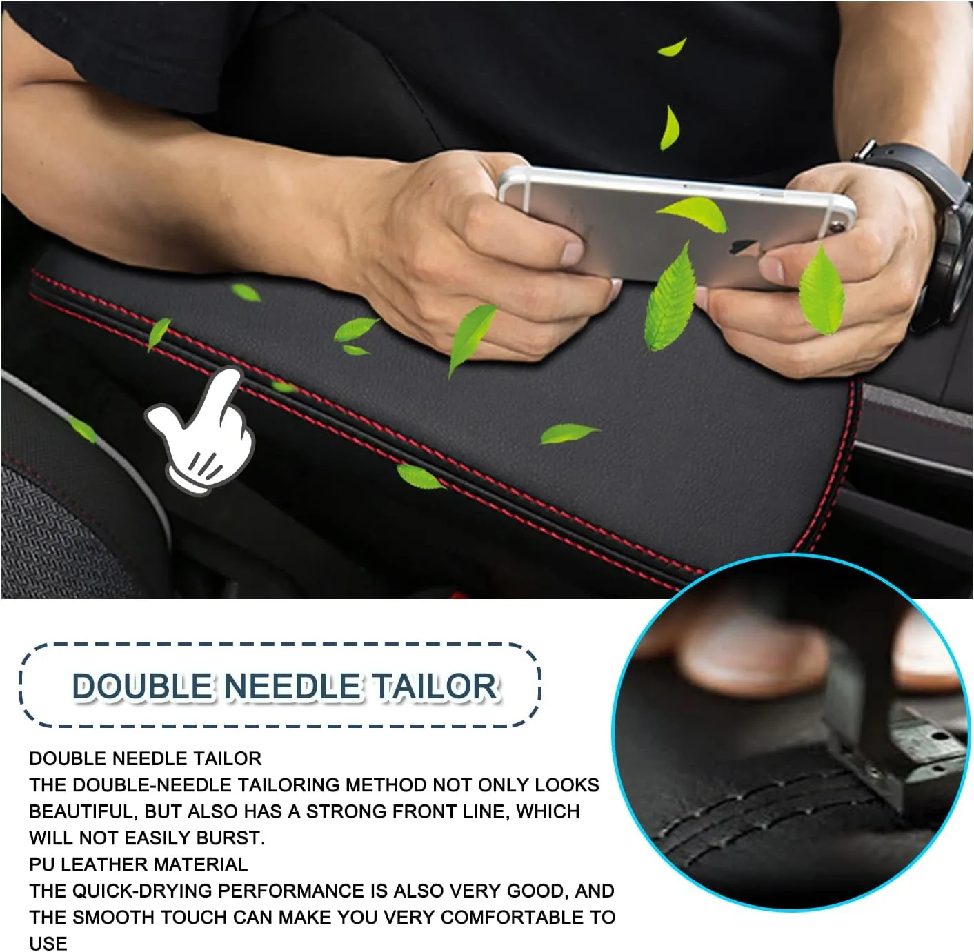 Ruiya 2025 Trailblazer Center Console Cover for Chevy Trailblazer 2025 Accessories Armrest Lid Cover Cushion Compatible with 2021 2022 2023 2024 2025 Chevy Trailblazer RS/LS/LT/Activ