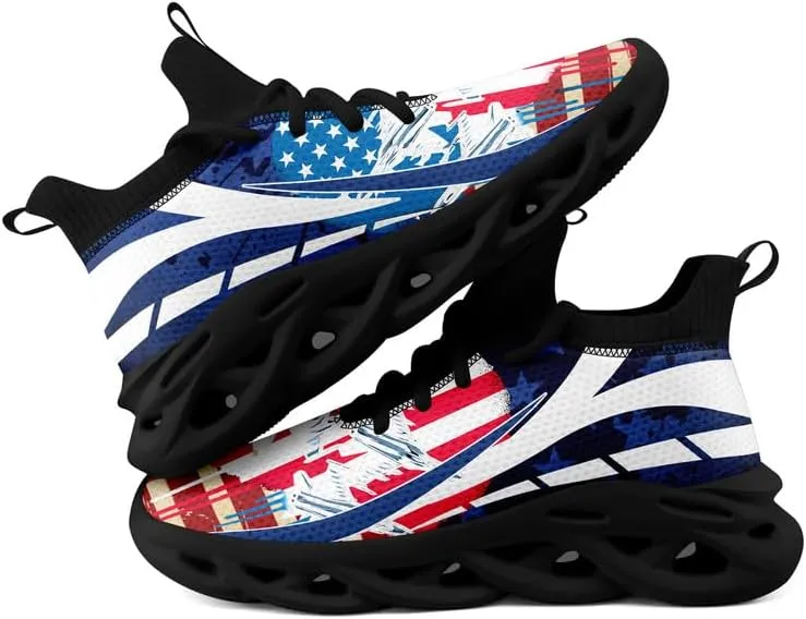 Running Shoes Fashion Walking Sneaker Lightweight Breathe Slip On Tennis Shoes Gifts for Men Women