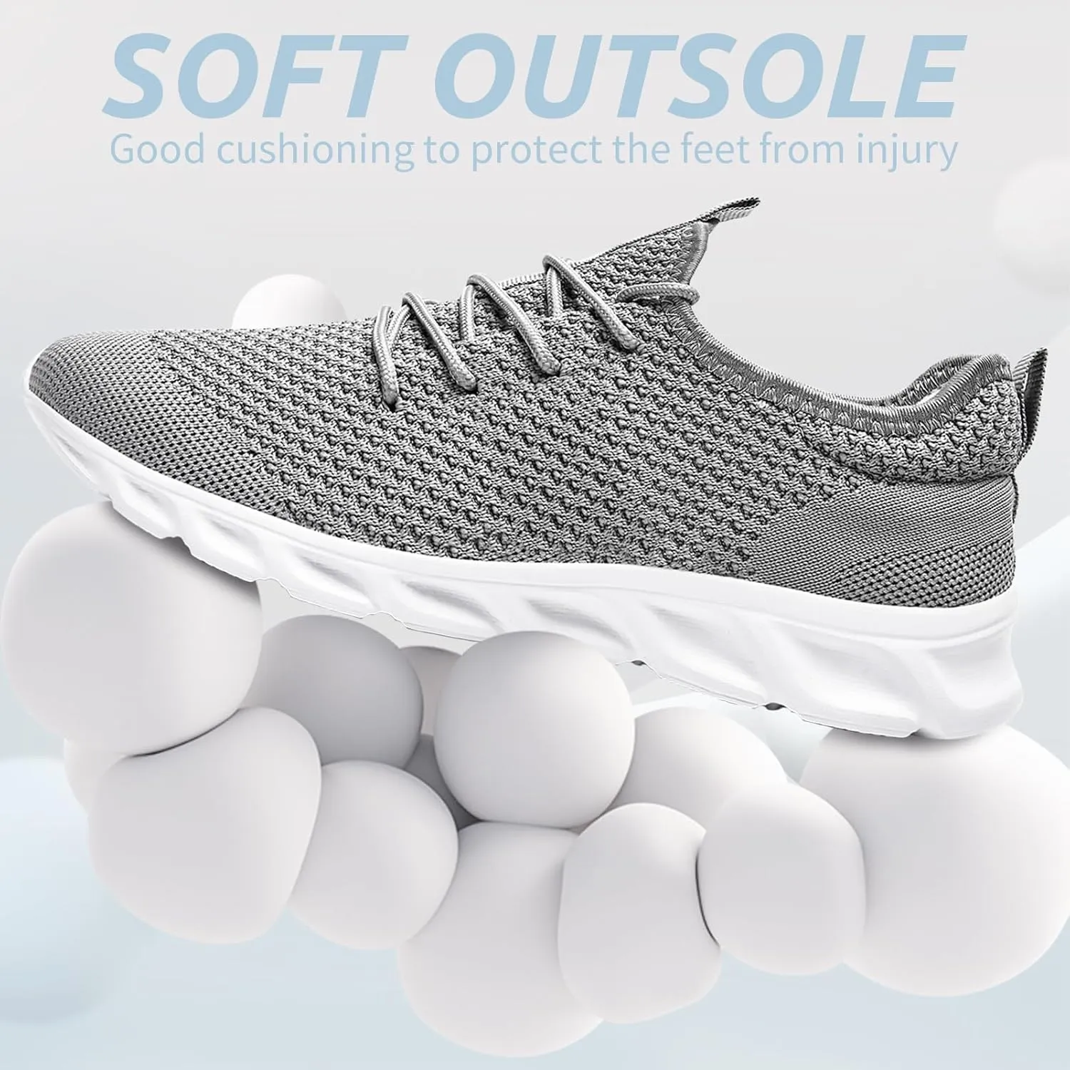 Running Womens Shoes Fashion Walking Sports Gym Tennis Breathable Slip on Ladies Non Slip Lightweight Jogging Sneakers