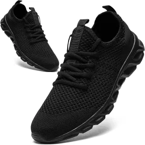 Running Womens Shoes Fashion Walking Sports Gym Tennis Breathable Slip on Ladies Non Slip Lightweight Jogging Sneakers
