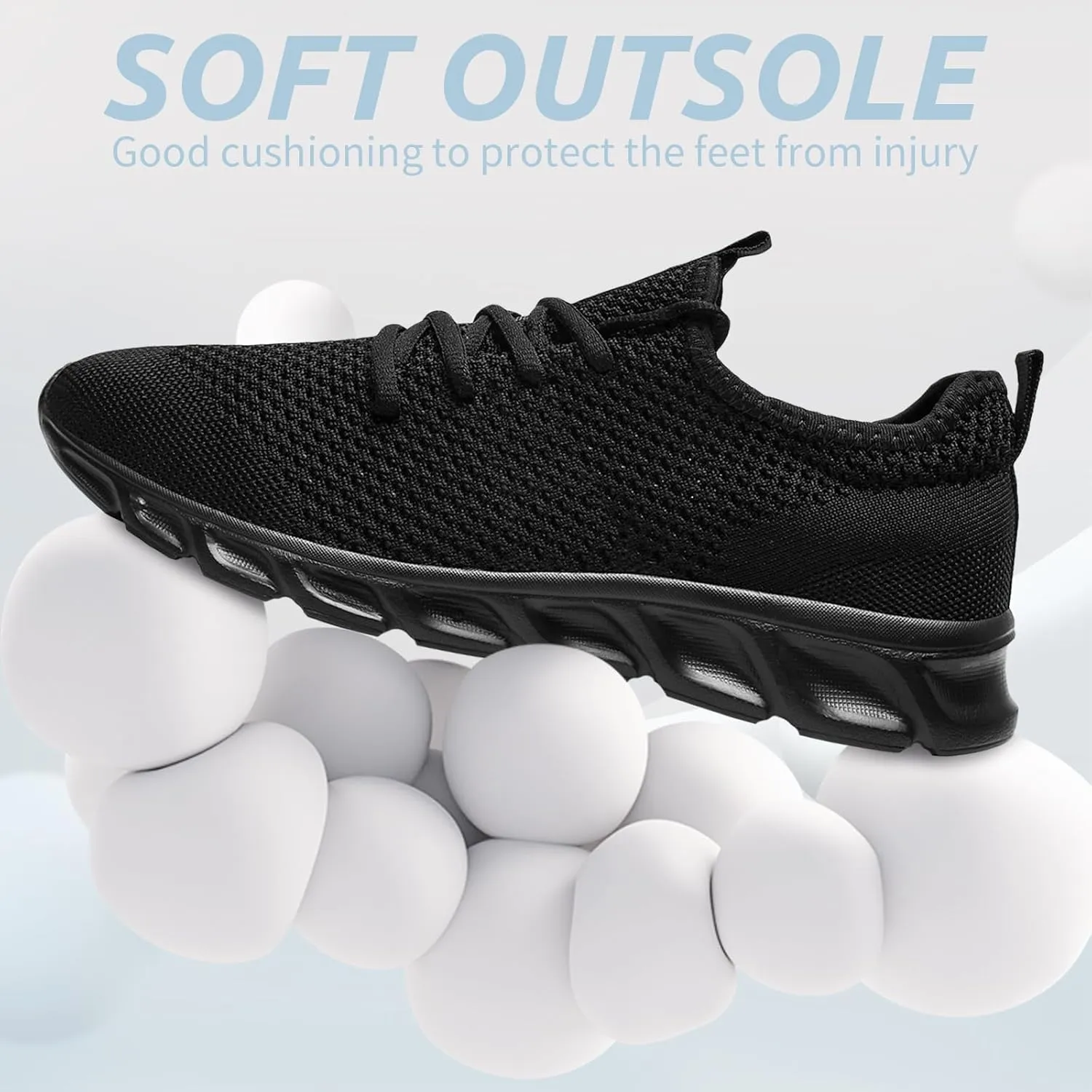 Running Womens Shoes Fashion Walking Sports Gym Tennis Breathable Slip on Ladies Non Slip Lightweight Jogging Sneakers