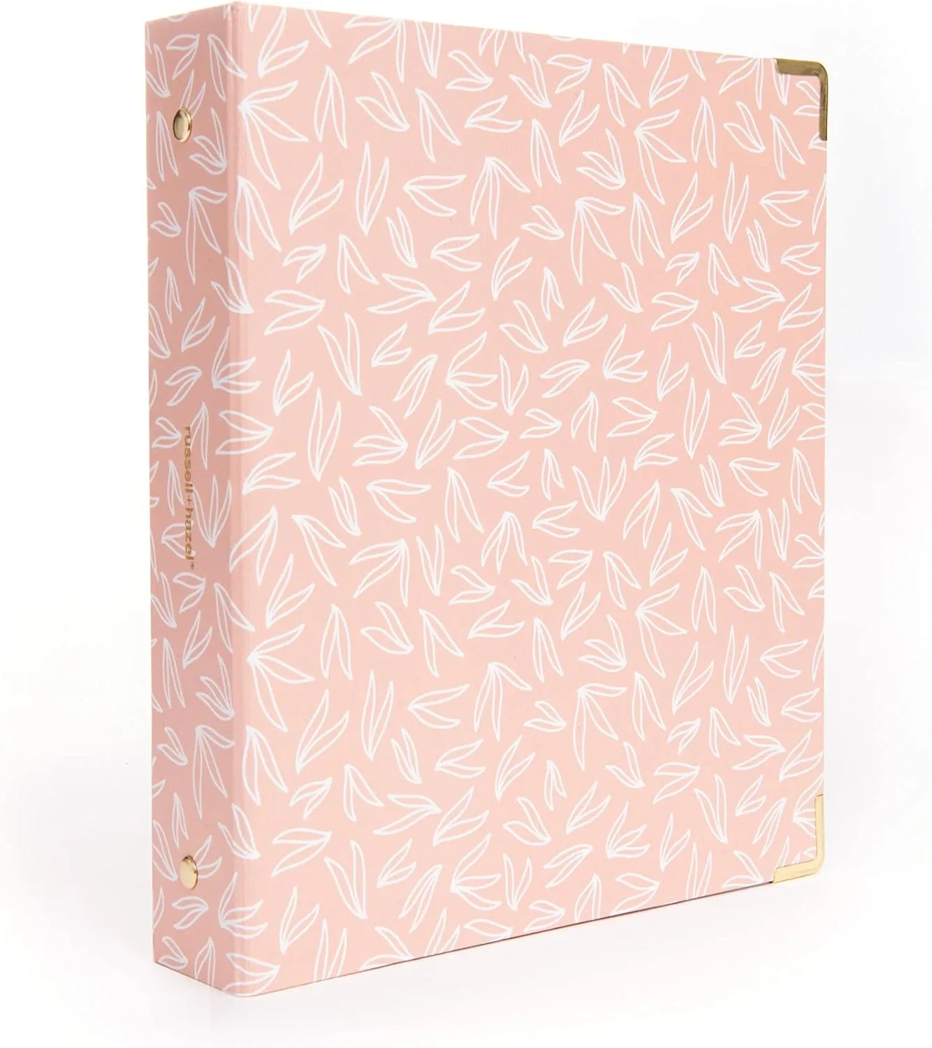 russell hazel Soft Touch Mini Binder Pom, 8” by 9”