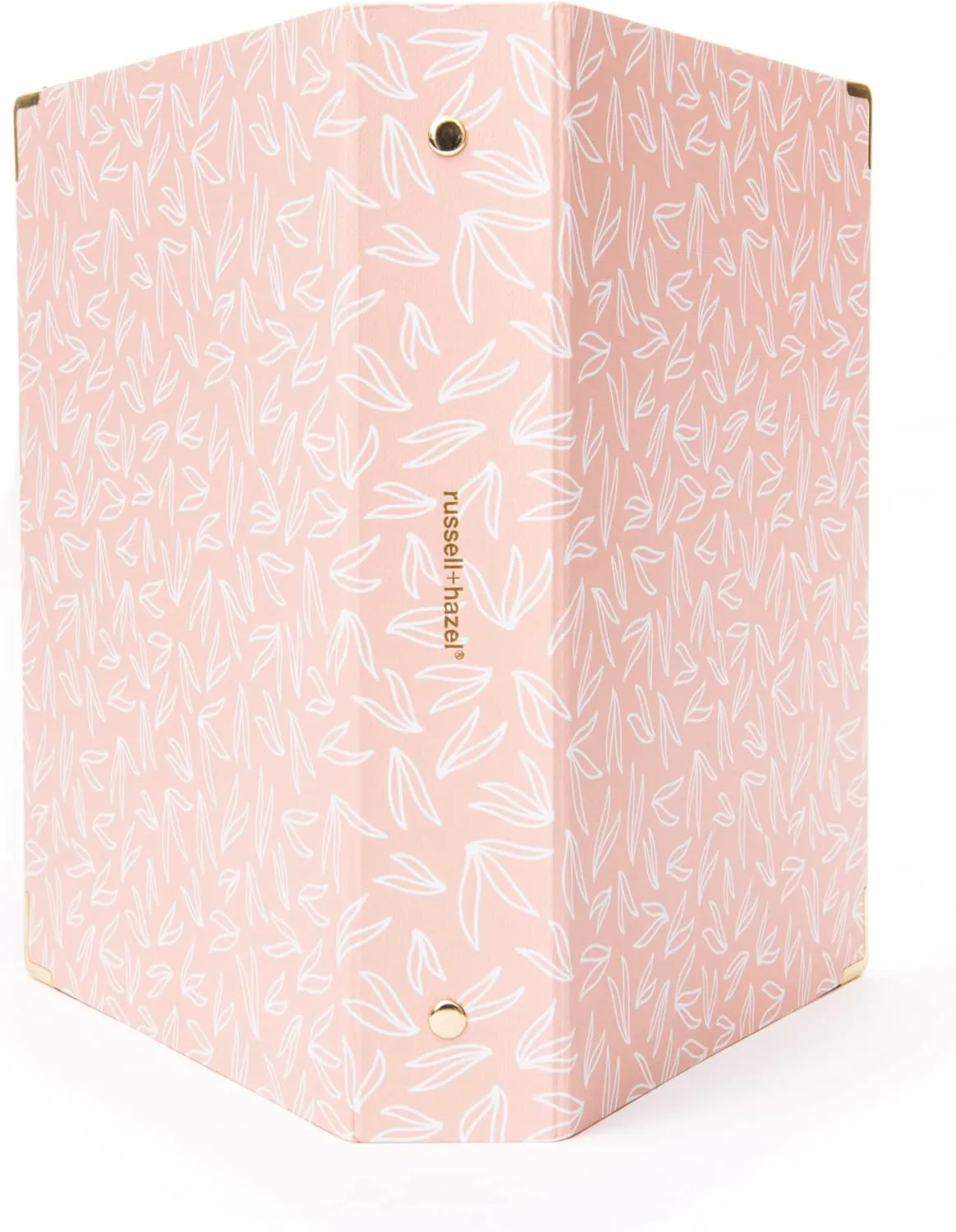 russell hazel Soft Touch Mini Binder Pom, 8” by 9”