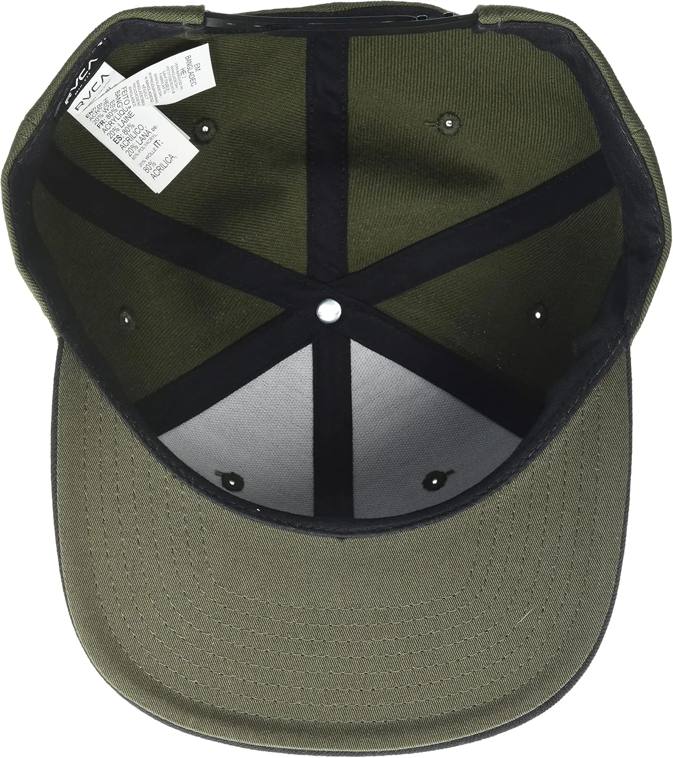 RVCA Men's Twill Snapback Ii