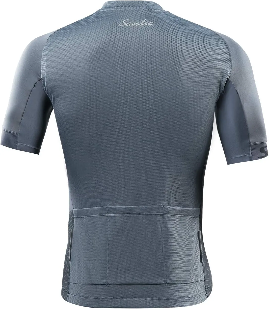 Santic Men’s Cycling Jersey Short Sleeve Bike Shirts for Men Bicycle Jacket with Pockets Breathable & Quick Dry Yorkson