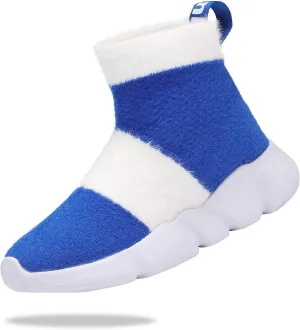 Santiro Boys Girls Sock Shoes High Tops Breathable Knit Slip On Shoes
