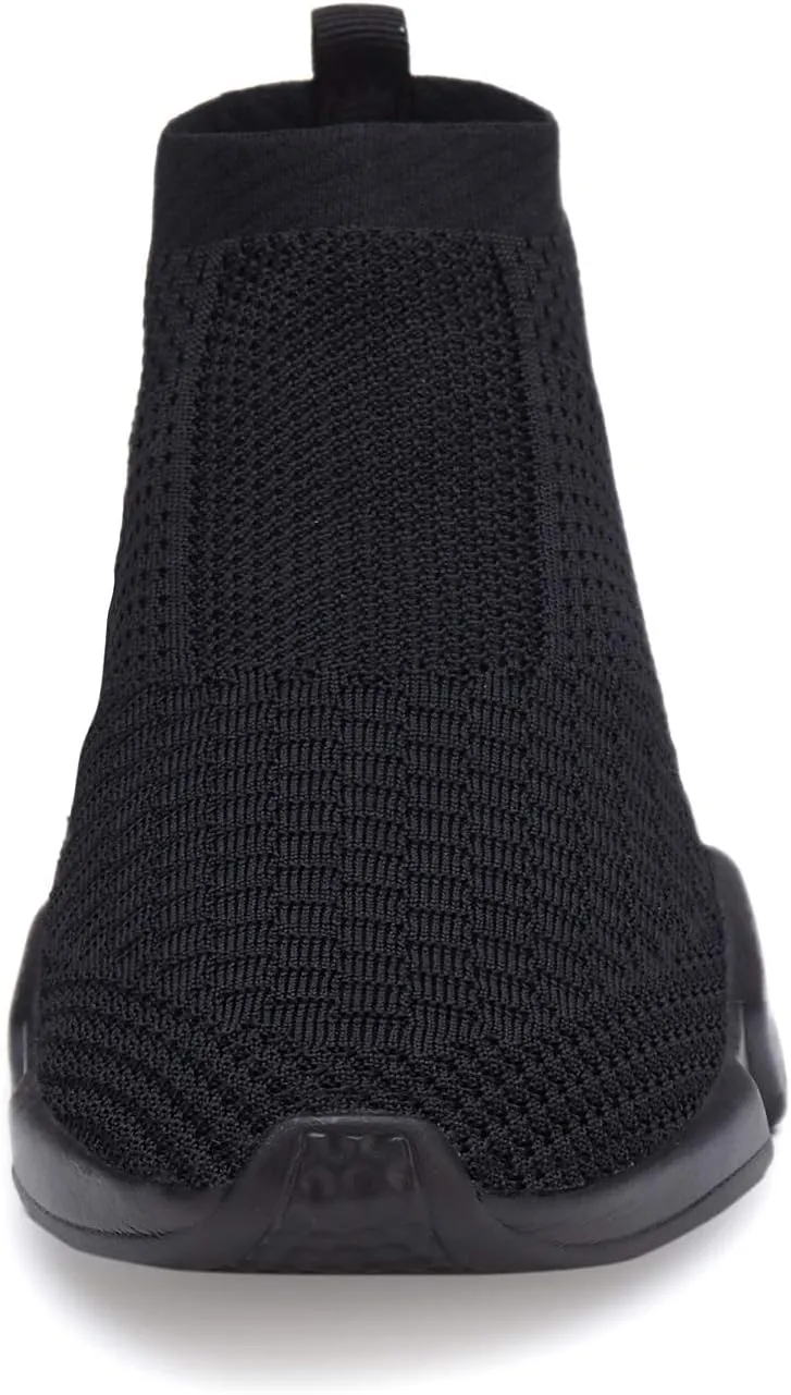 Santiro Women Slip on Sneakers Lightweight Knit Walking Casual Running Athletic Shoes