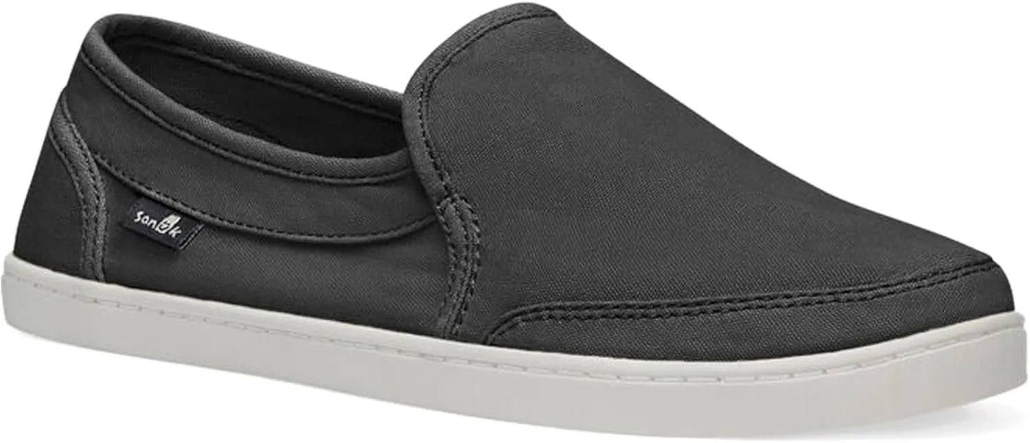 Sanuk Womens Pair O Dice Loafers | Womens Shoes | Slip On Shoes for Women | Women's Slip-on Loafers | Comfort Footbed