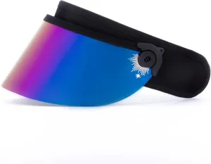 Sasi Mini Sun Visor & UV Protection Face Shield - Adjustable Heat-Resistant and Warp-Proof Lens for Women, Men, Kids