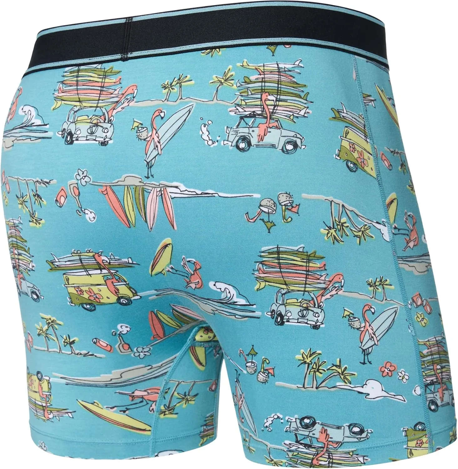 SAXX Underwear Co. Men's Underwear with Pouch Daytripper Boxer Brief Fly