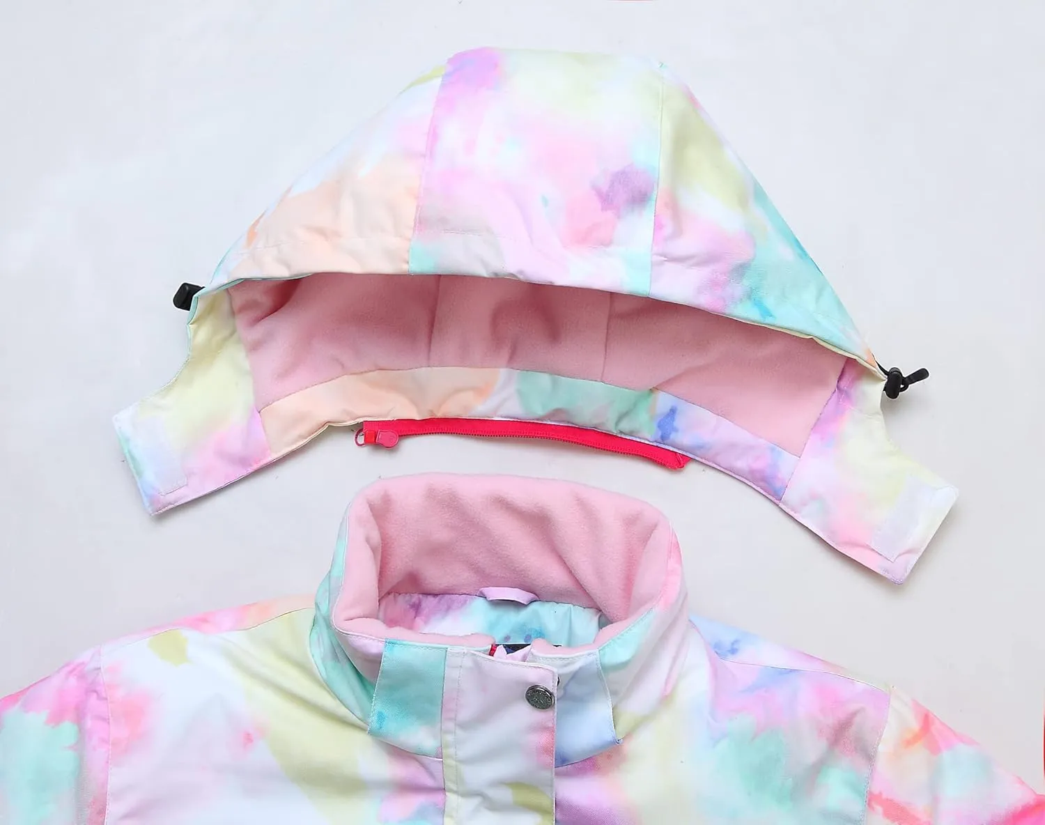 SEARIPE Girls Ski Jacket and Pant Set Winter Warm Snowsuits Kids Toddler Waterproof Outdoor Ski Suit