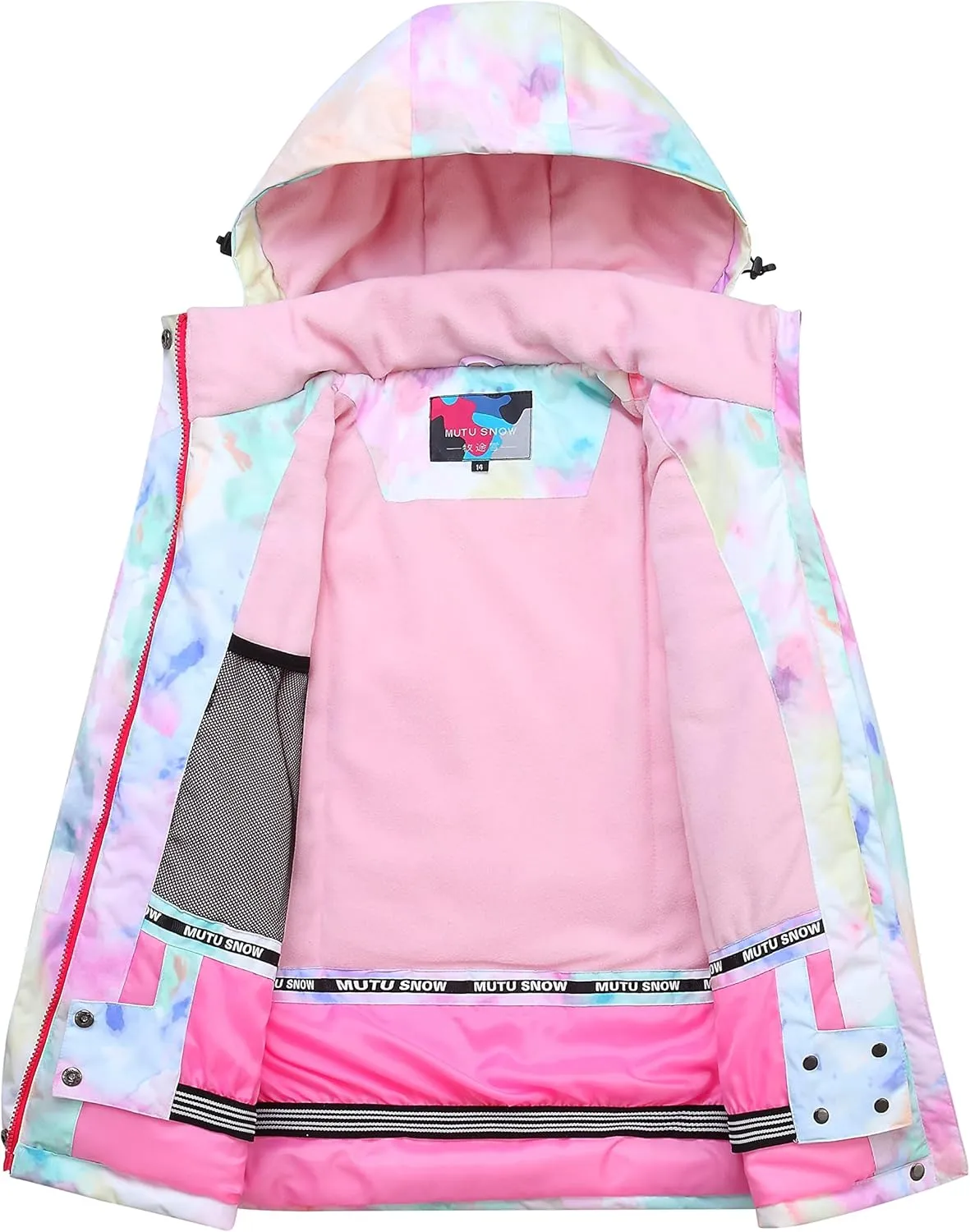 SEARIPE Girls Ski Jacket and Pant Set Winter Warm Snowsuits Kids Toddler Waterproof Outdoor Ski Suit