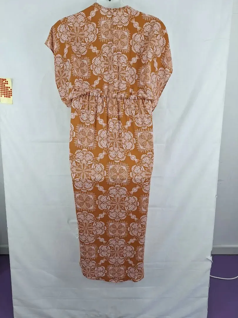 Sheike Soft Draped  Wrap Maxi Dress Size 10